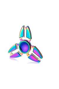 Ukážkový NEPREDAJNÝ produkt Fidget Spinner kovový duhový Obrázok pre Ukážkový NEPREDAJNÝ produkt Fidget Spinner kovový duhový